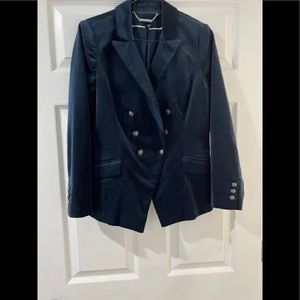 White House Black Market Velvet Blazer